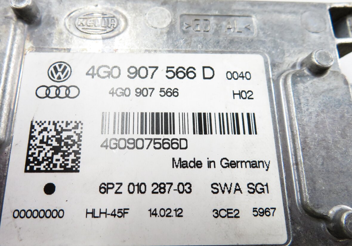 Thumbnail 5: 2012-2015 AUDI A6 S6 (C7) RIGHT PASSENGER REAR BLIND SPOT ALERT MODULE (MASTER)