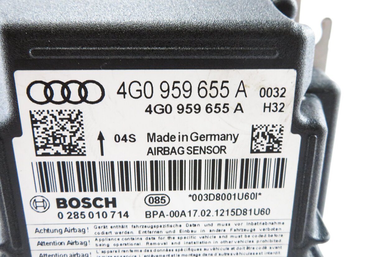 Thumbnail 5: 2012-2015 AUDI A6 A7 S6 S7 RS7 (C7) SRS BAG CONTROL MODULE