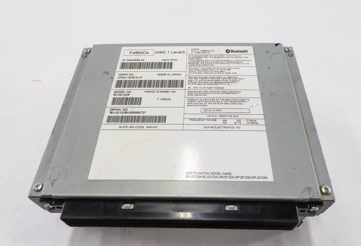 Thumbnail 2: 2012-2013 LAND ROVER LR4 AM/FM CD NAVIGATION RADIO STEREO RECEIVER