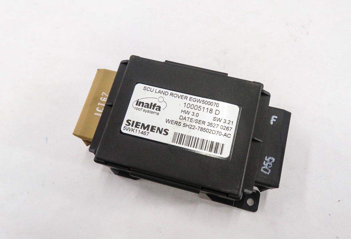 2013 LAND ROVER LR4- POWER SUNROOF SUN ROOF CONTROL MODULE COMPUTER