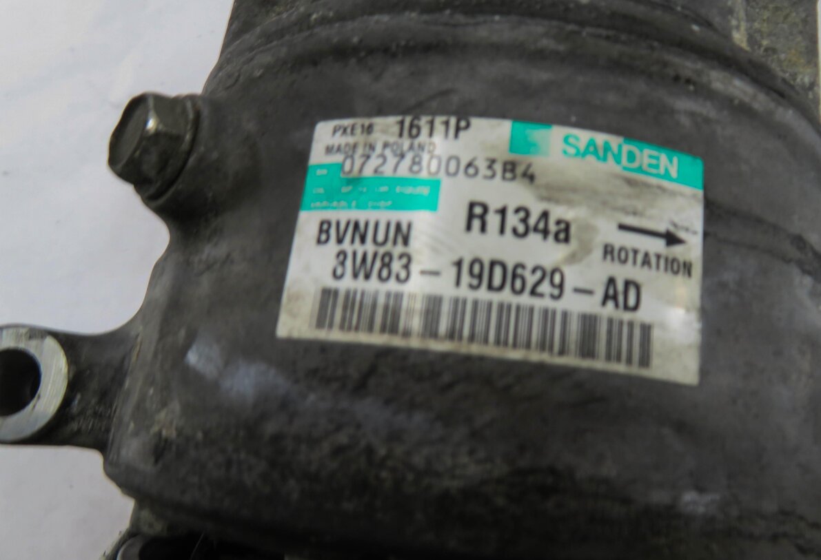 Thumbnail 5: 2010-2013 LAND ROVER LR4 - RANGE ROVER SPORT (L320) A/C AIR COMPRESSOR PUMP