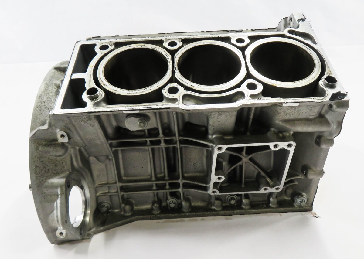 Thumbnail 3: 13-14 MERCEDES C350 E350 (W204 A207 C207 W207) 3.5L M276 ENGINE CYLINDER BLOCK