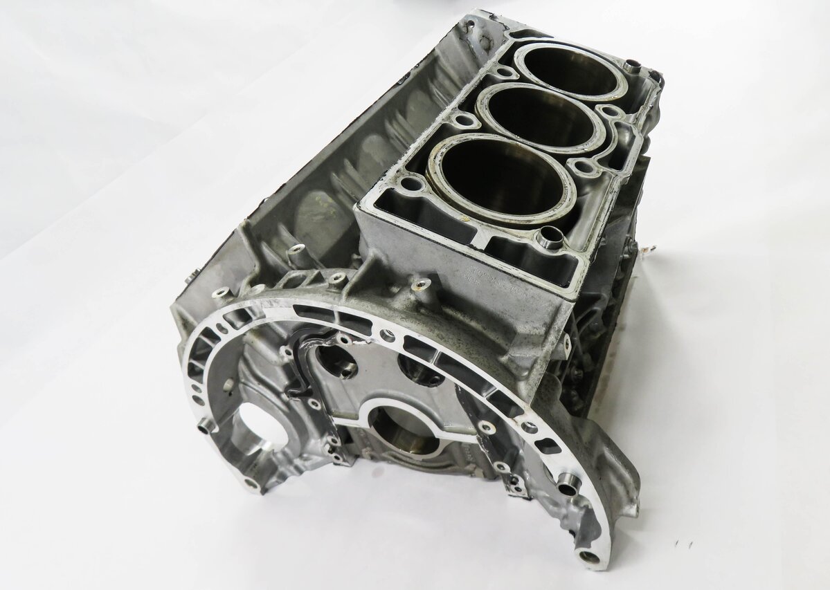 Thumbnail 4: 13-14 MERCEDES C350 E350 (W204 A207 C207 W207) 3.5L M276 ENGINE CYLINDER BLOCK