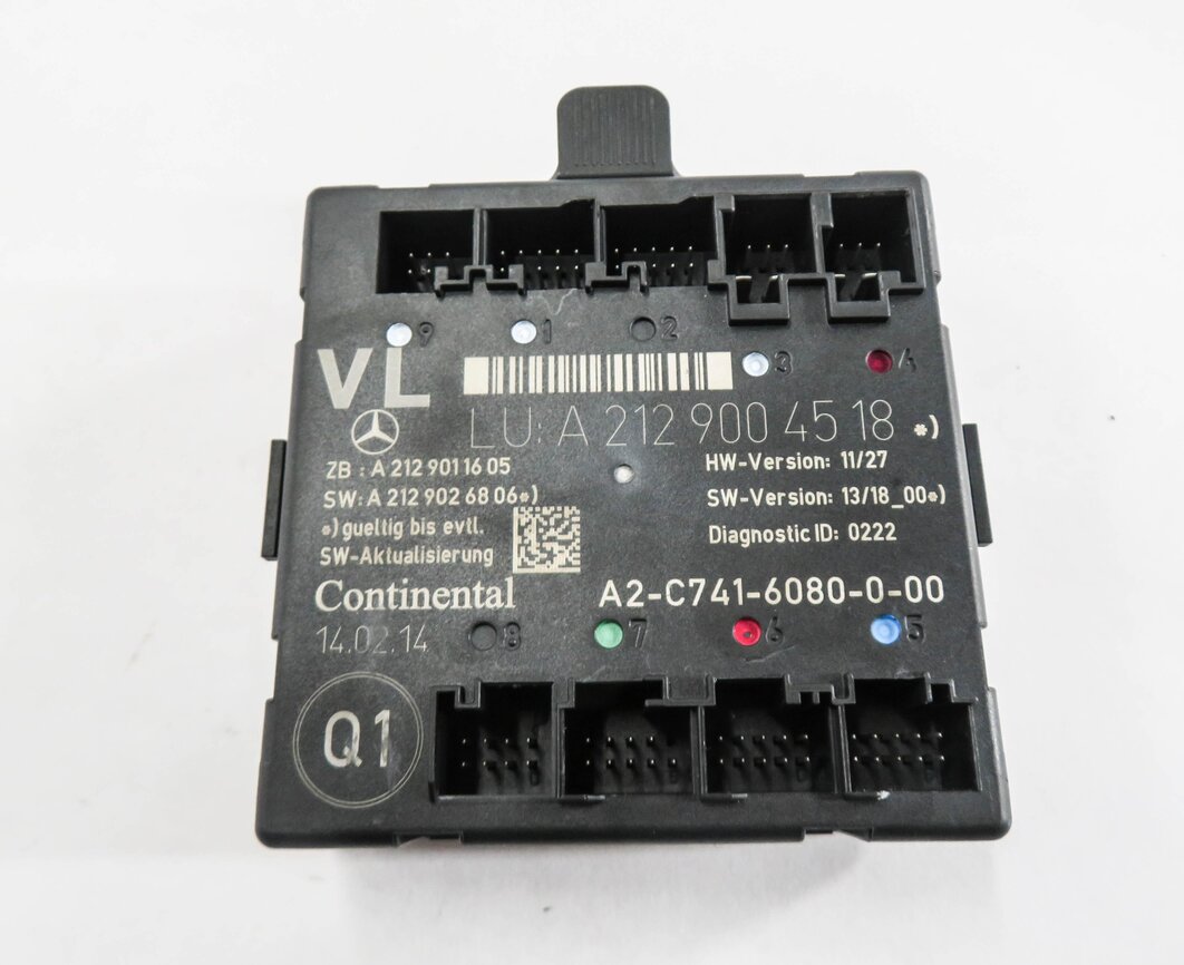 Thumbnail 2: 2013-2018 MERCEDES C350 E350 E550 GLK250 GLK350 SLK350 - LEFT FRONT DOOR MODULE