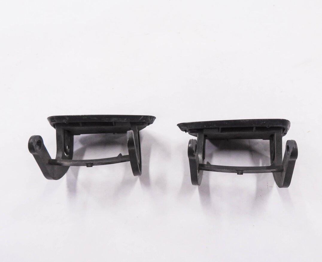 Thumbnail 3: 2006 BMW 550i (E60) FRONT BUMPER WASHER NOZZLE COVER SET (BLACK)