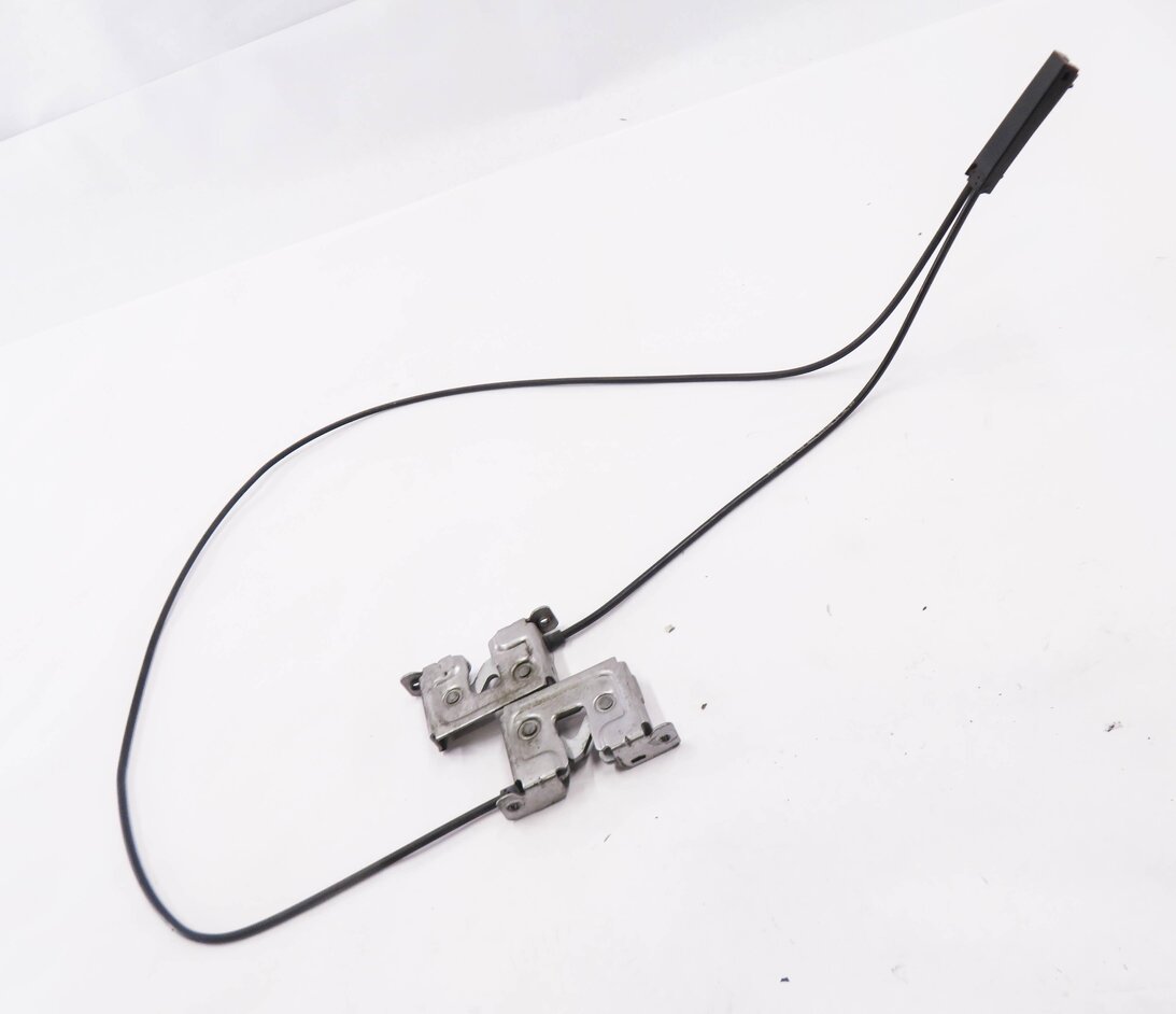 Thumbnail 2: 2006 BMW 550i (E60) FRONT LOWER HOOD LOCK LATCH SET-2 w/ CABLE