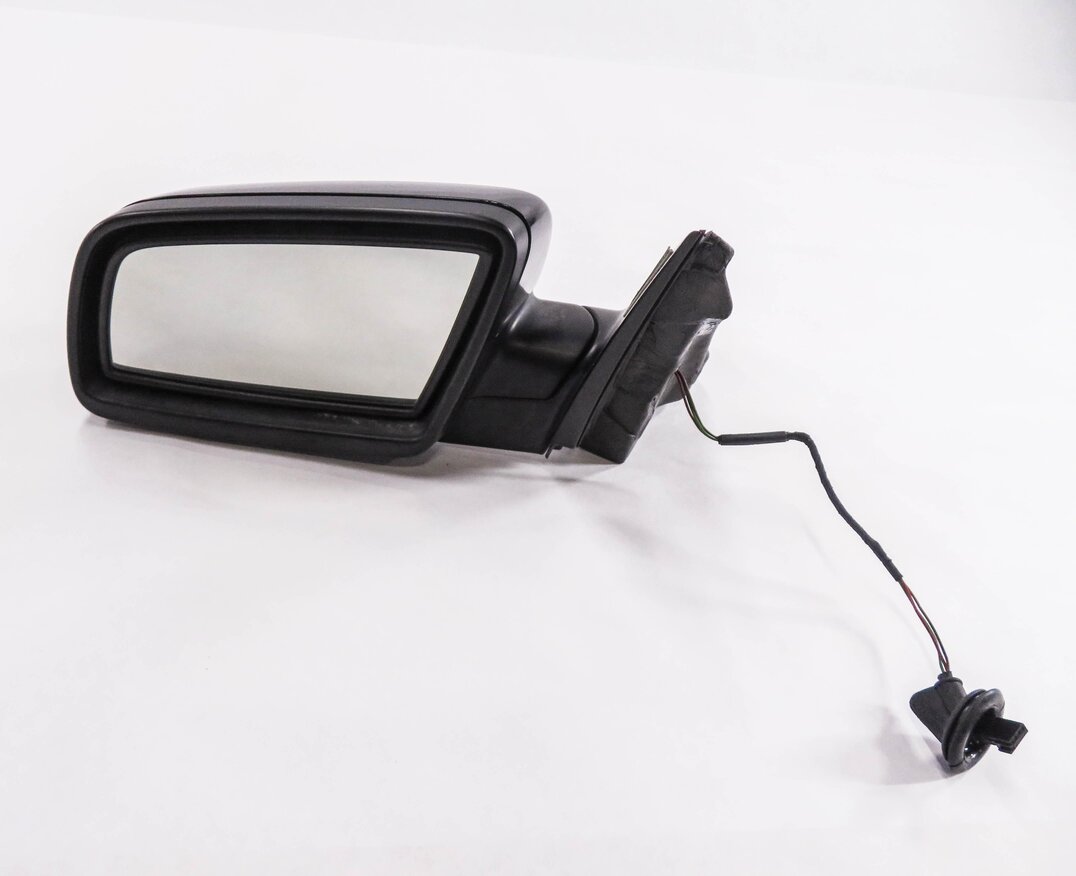 Thumbnail 2: 06-10 BMW 525i 528i 530i 535i 550i (E60) LEFT HEATED AUTODIM DOOR MIRROR BLACK