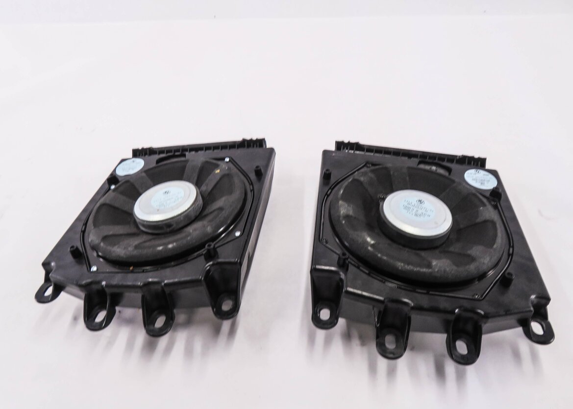2006 BMW 530i (E60) FRONT LEFT & RIGHT SUBWOOFER SPEAKER SET