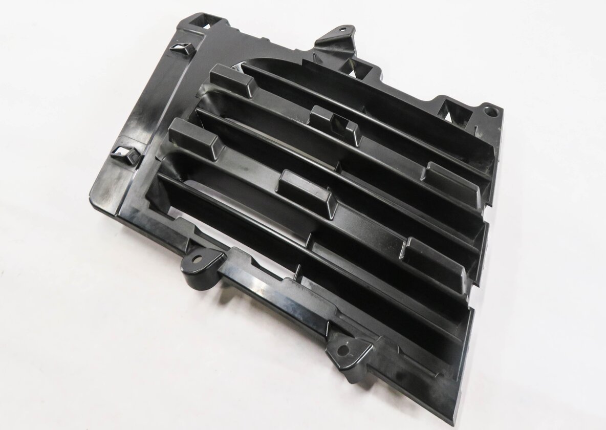 2008-2010 PORSCHE CAYENNE (957) LEFT FRONT DRIVER LOWER BUMPER AIR VENT GRILLE
