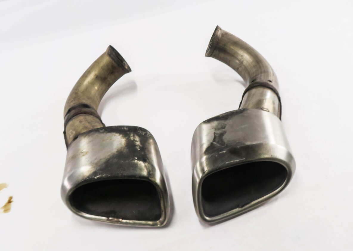 2008-2010 PORSCHE CAYENNE (957) LEFT & RIGHT EXHAUST TIP SET