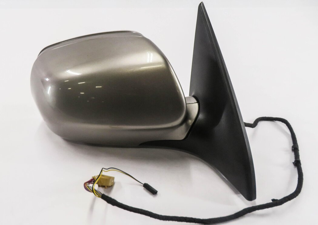 Thumbnail 4: 2008-2010 PORSCHE CAYENNE (957) RIGHT P-FOLD HEATED AUTODIM MEMORY MIRROR BEIGE