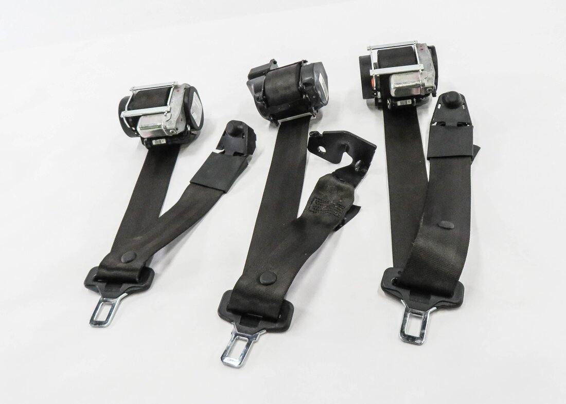 Thumbnail 2: 2013 RANGE ROVER (L405) REAR SEAT SEATBELT RETRACTOR SET-3 (BLACK)