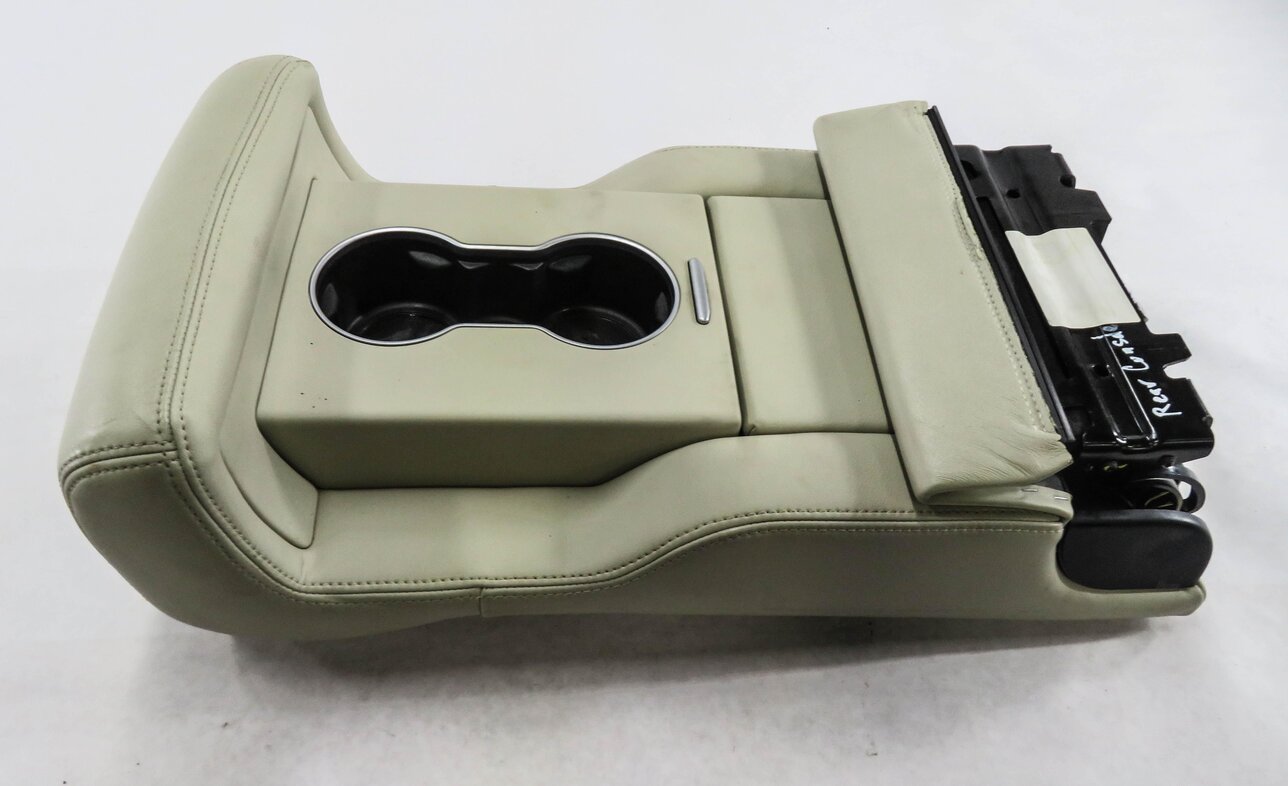 Thumbnail 4: 2013 RANGE ROVER (L405) REAR SEAT CENTER CONSOLE CUP HOLDER (IVORY LEATHER)