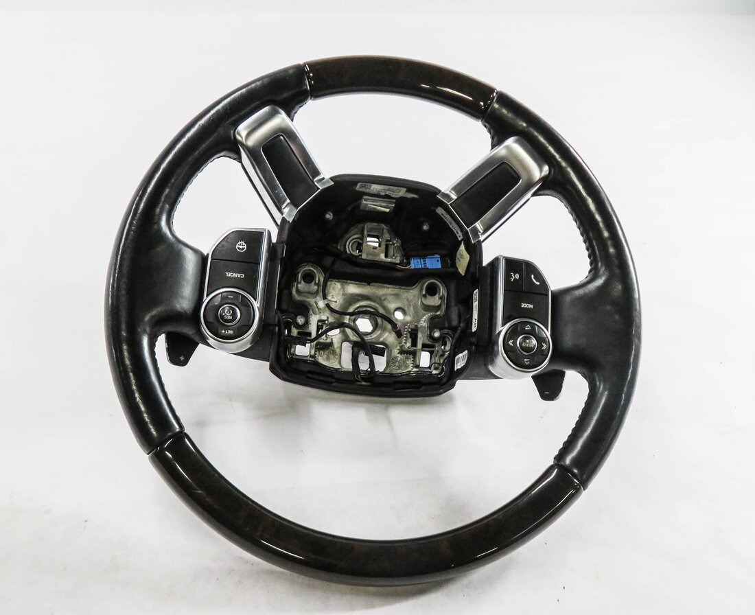 Thumbnail 5: 13-21 LAND ROVER DISCOVERY RANGE ROVER (L405 L462) HEATED STEERING WHEEL (WOOD)