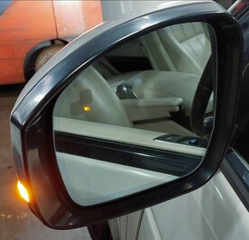 Thumbnail 2: 2013 RANGE ROVER (L405) LEFT - PFOLD BLIND SPOT CAMERA DOOR MIRROR (LUXOR 869)