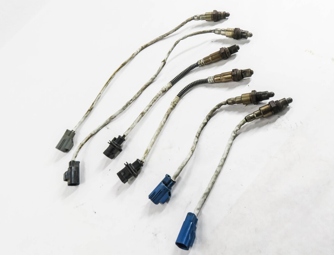 Thumbnail 3: 2013 RANGE ROVER (L405) 5.0L SUPERCHARGED ENGINE O2 OXYGEN SENSOR SET-6