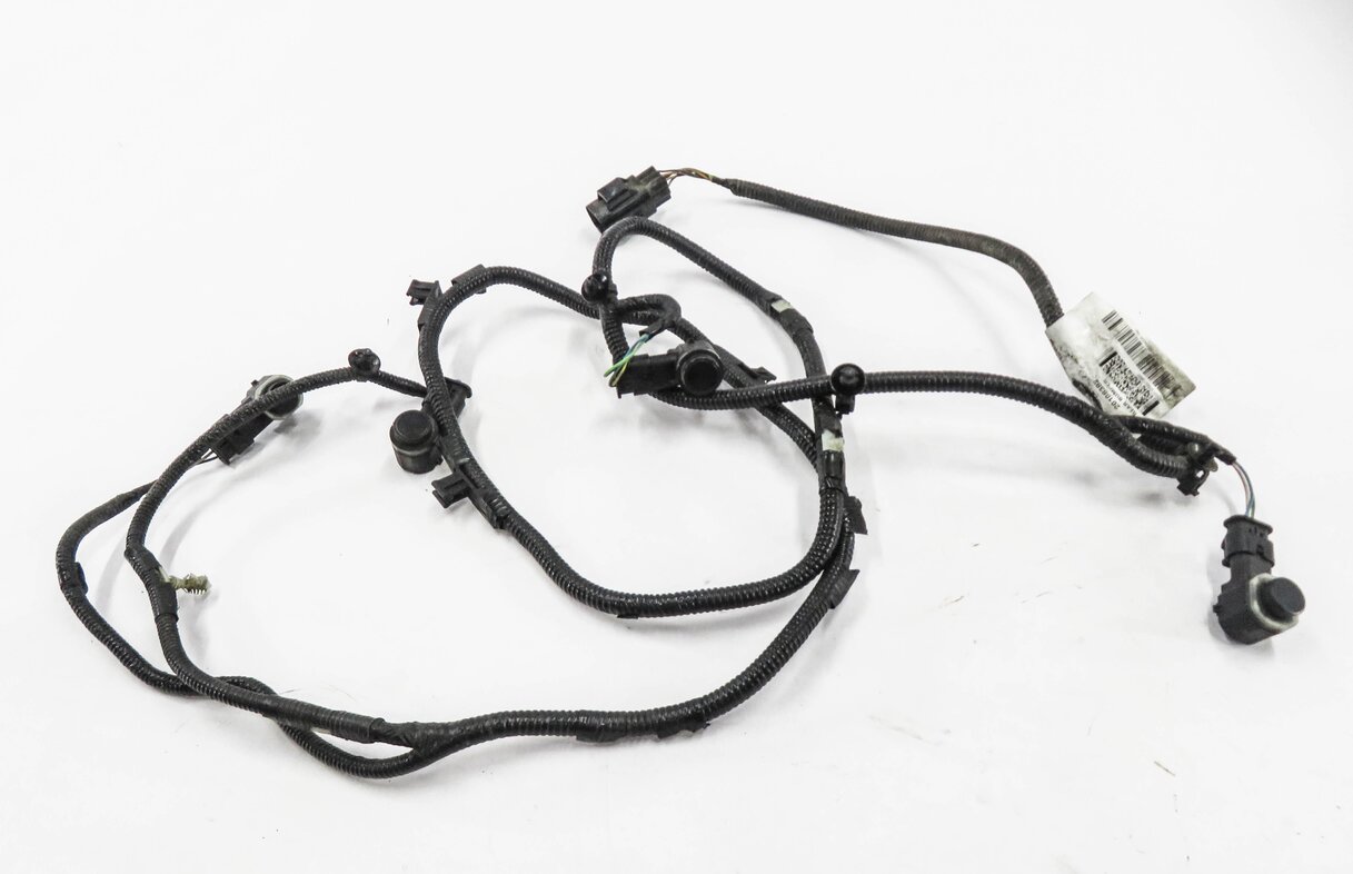 2013 RANGE ROVER (L405) REAR PDC PARK DISTANCE SENSOR SET w/ HARNESS (BLACK)