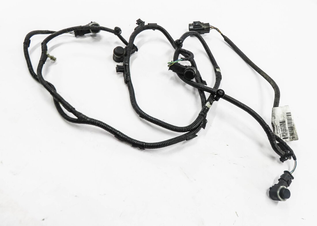 Thumbnail 2: 2013 RANGE ROVER (L405) REAR PDC PARK DISTANCE SENSOR SET w/ HARNESS (BLACK)