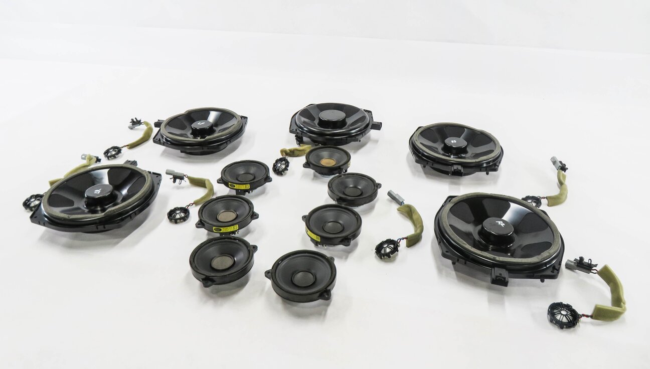 Thumbnail 2: 2013 RANGE ROVER (L405) RADIO STEREO AUDIO SUB SUBWOOFER TWEETER SPEAKER SET