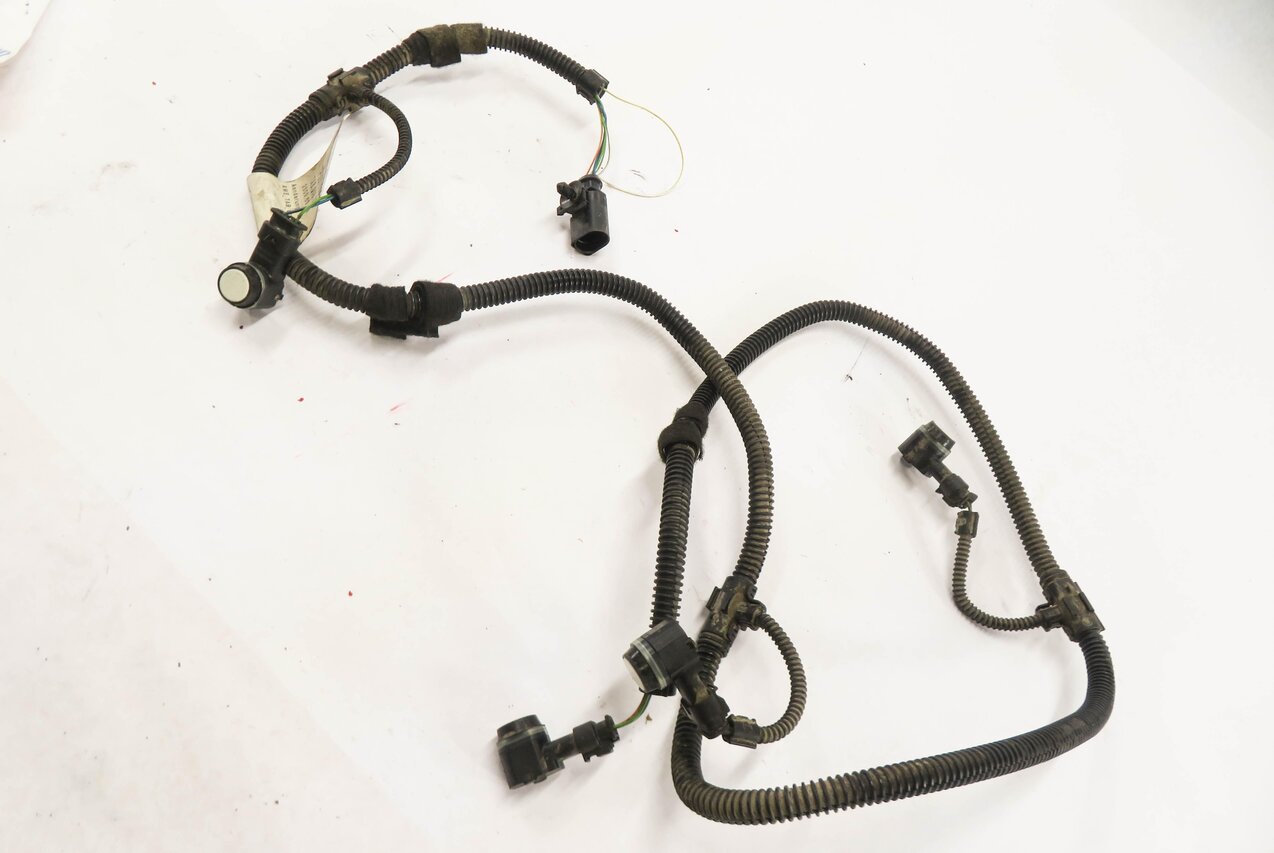 Thumbnail 3: 2011 PORSCHE CAYENNE (958) REAR PDC PARK DISTANCE SENSOR SET w/ HARNESS (WHITE)