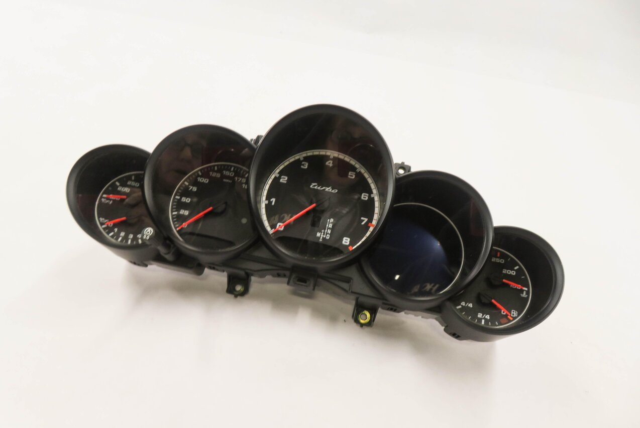 Thumbnail 2: 2011-2012 PORSCHE CAYENNE (958) 4.8L TURBO - SPEEDOMETER GAUGE CLUSTER (108k)