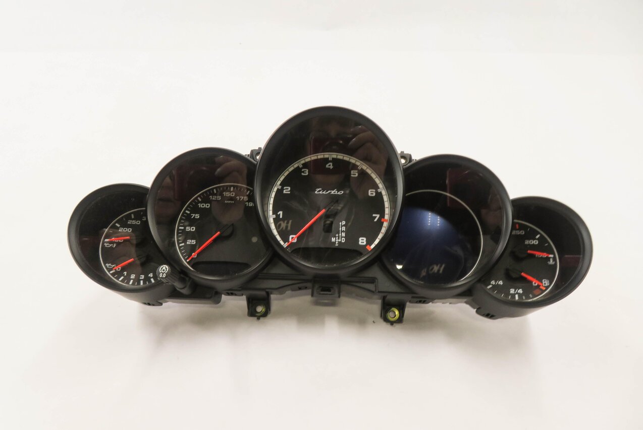 Thumbnail 3: 2011-2012 PORSCHE CAYENNE (958) 4.8L TURBO - SPEEDOMETER GAUGE CLUSTER (108k)