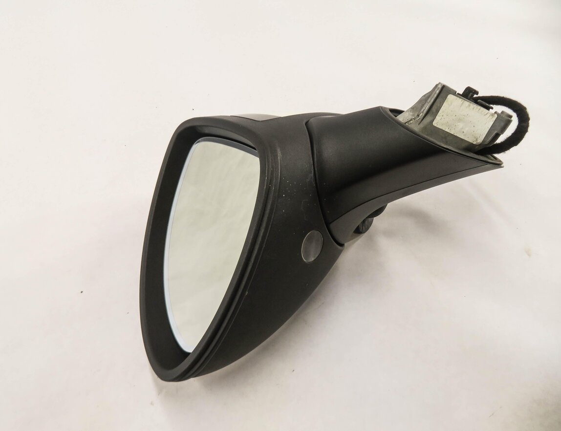 11-14 PORSCHE CAYENNE (958) LEFT - PFOLD AUTODIM BLIND SPOT DOOR MIRROR (WHITE)