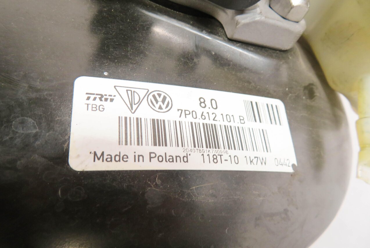Thumbnail 5: 2011-2018 PORSCHE CAYENNE (958) TURBO - POWER BRAKE BOOSTER w/ MASTER CYLINDER