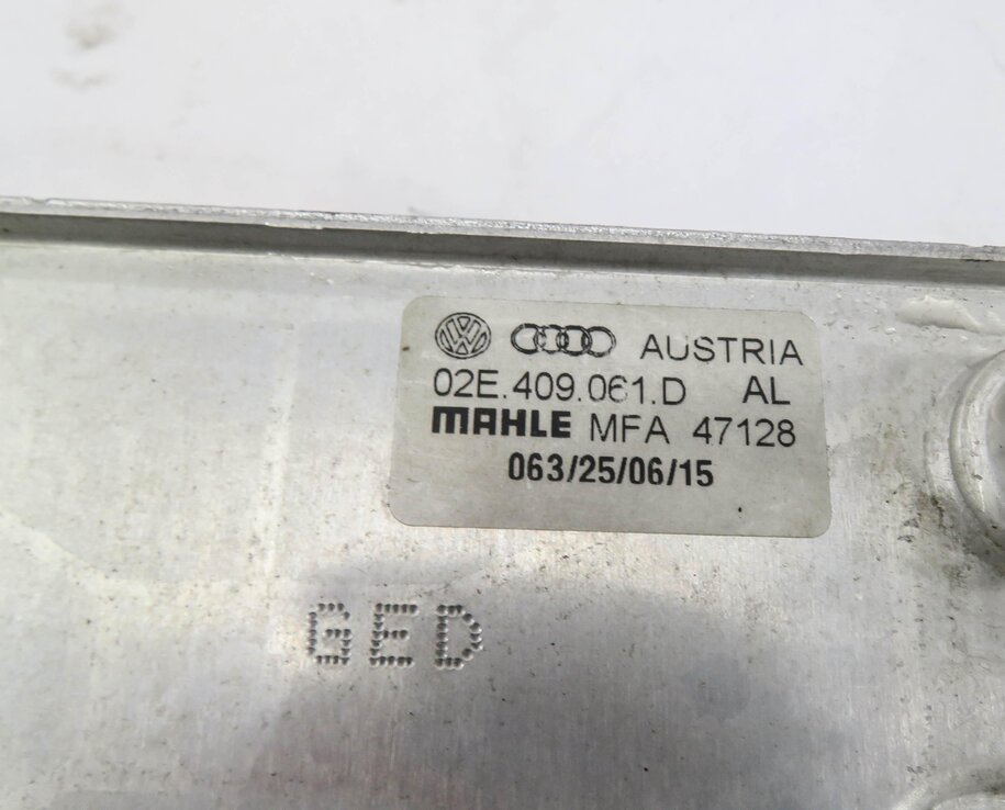 Thumbnail 4: 2016 AUDI A3 (8V) 1.8L TURBO CNSB ENGINE- A/T TRANSMISSION OIL FLUID COOLER