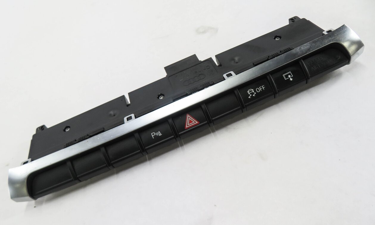 Thumbnail 1: 2016 AUDI A3 (8V) TRACTION CONTROL PDC HAZARD LIGHT LAMP SWITCH BUTTON PANEL