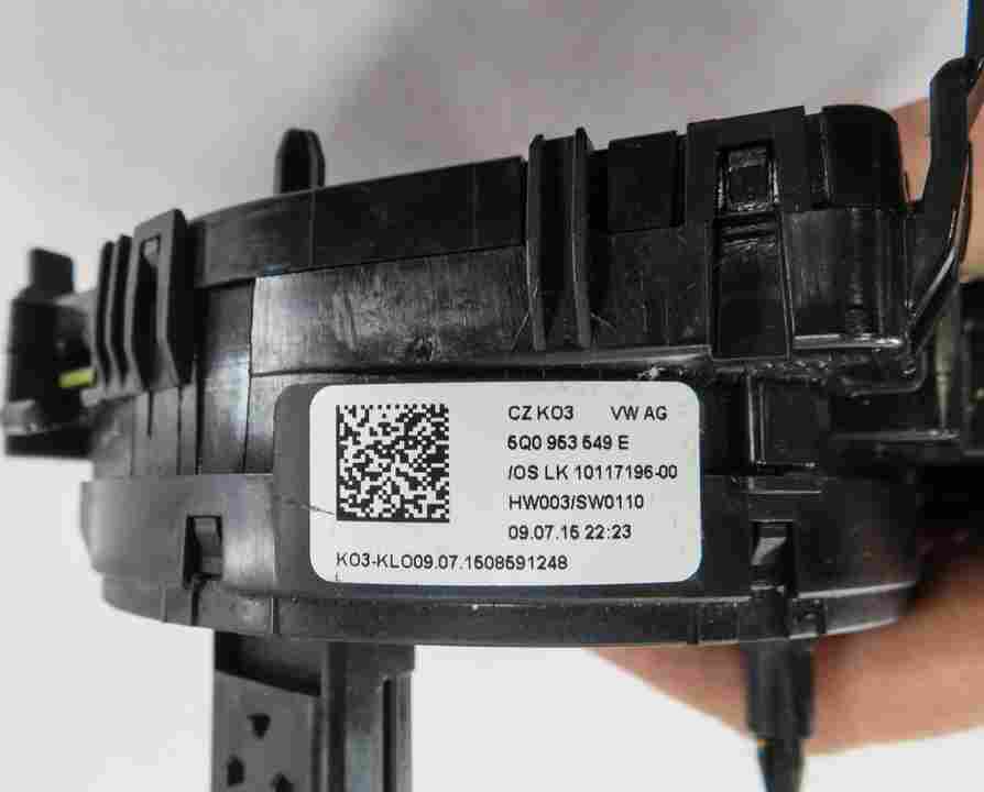 Thumbnail 5: 15-19 VW GOLF AUDI A3 S3 (8V) STEERING COLUMN CLOCKSPRING CLOCK SPRING SLIP RING