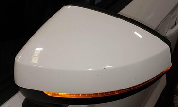 Thumbnail 2: 2015-2018 AUDI A3 S3 (8V) DRIVER - MANUAL FOLD HEATED DOOR MIRROR (IBIS WHITE)