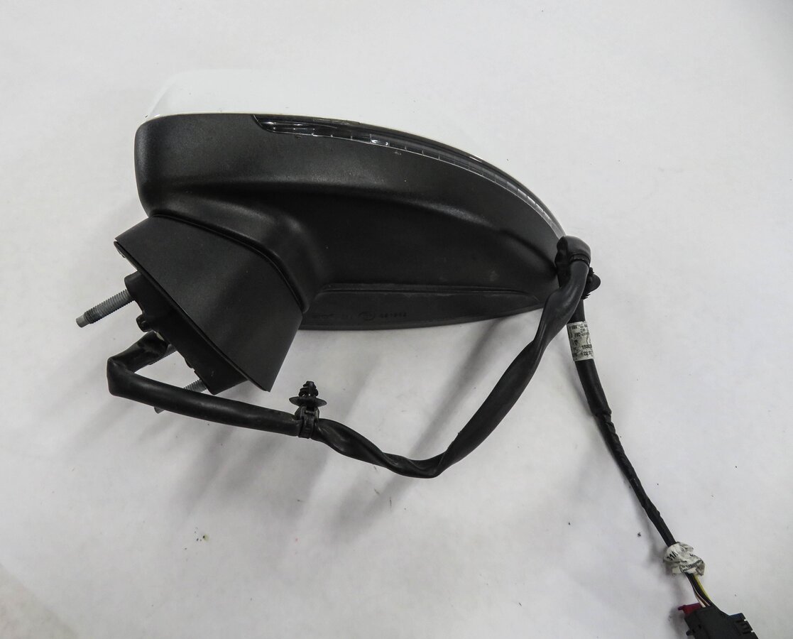 Thumbnail 5: 2015-2018 AUDI A3 S3 (8V) DRIVER - MANUAL FOLD HEATED DOOR MIRROR (IBIS WHITE)