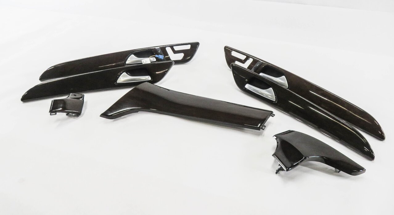 Thumbnail 3: 2014 MERCEDES ML350 (W166) DASH & DOOR TRIM SET (EUCALYPTUS WOOD GRAIN)