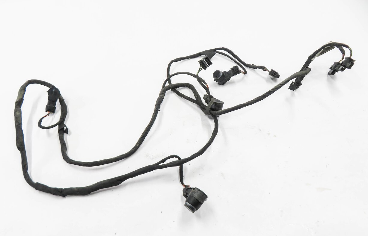 2014 MERCEDES ML350 (W166) REAR PDC PARK DISTANCE SENSOR SET w/ HARNESS (BLACK)