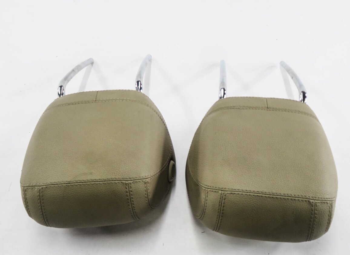 Thumbnail 4: 2014 MERCEDES ML350 (W166) FRONT LEFT & RIGHT SEAT HEADREST SET-2 (BEIGE 105A)