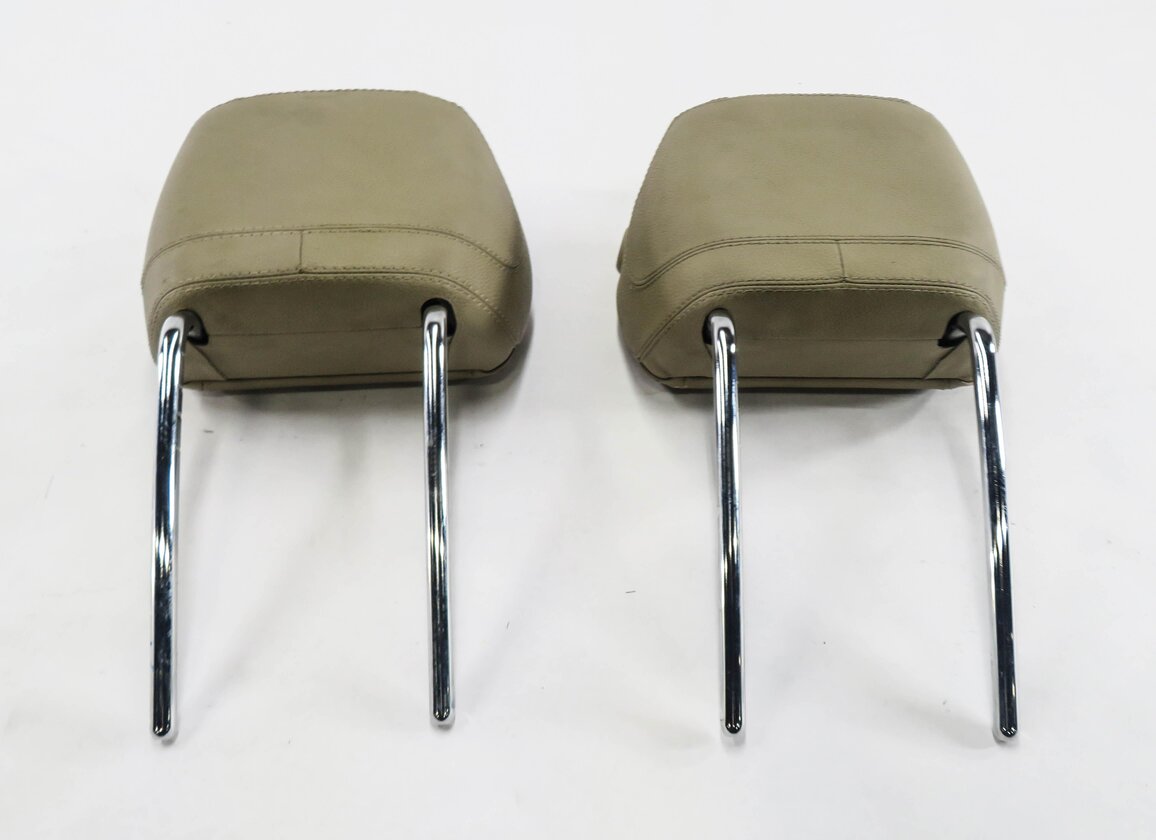 Thumbnail 5: 2014 MERCEDES ML350 (W166) FRONT LEFT & RIGHT SEAT HEADREST SET-2 (BEIGE 105A)