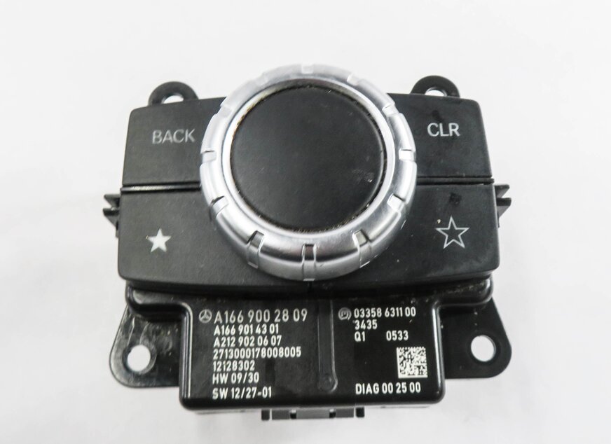 Thumbnail 3: 14-16 MERCEDES G550 GL350 GL550 ML350 ML550 (W166 X166) RADIO NAV CONTROL SWITCH