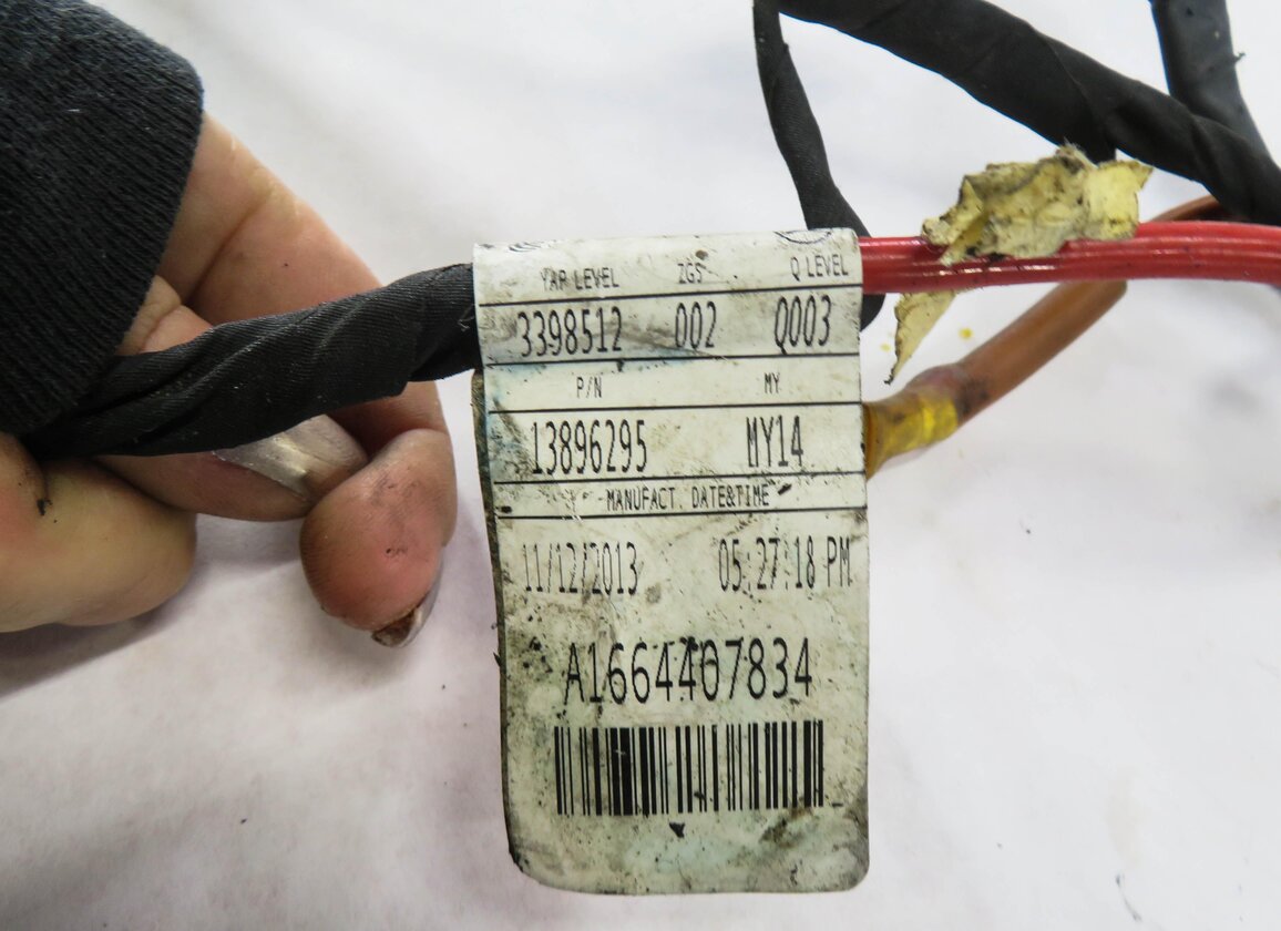 Thumbnail 3: 2014 MERCEDES ML350 (W166) STEERING GEAR RACK & PINION WIRE WIRING HARNESS
