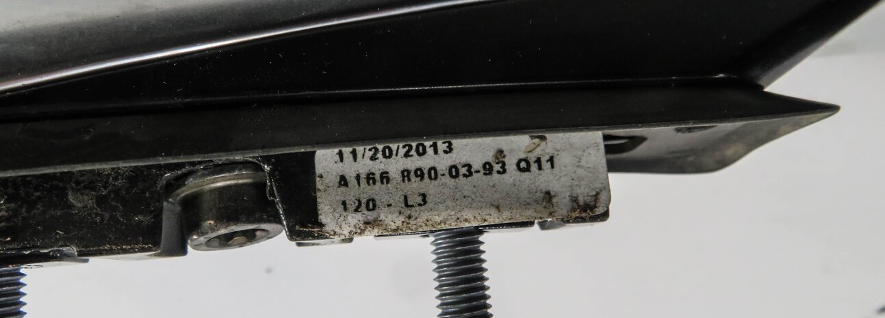 Thumbnail 5: 2014 MERCEDES ML350 (W166) LEFT & RIGHT ROOF RACK RAIL SET-2
