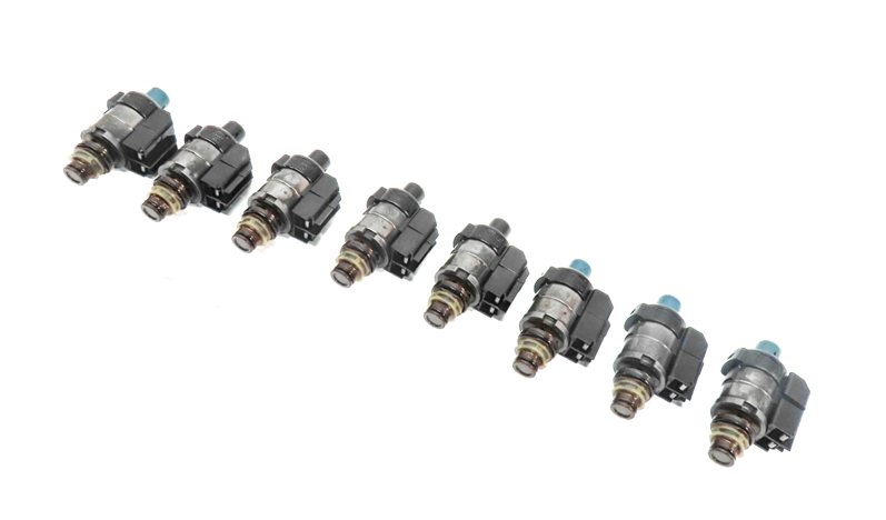 04-18 MERCEDES C CL E GL G ML S SLK 722.9 TRANSMISSION VALVE BODY SOLENOID SET-8