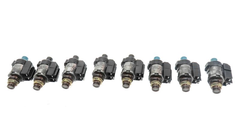 Thumbnail 2: 04-18 MERCEDES C CL E GL G ML S SLK 722.9 TRANSMISSION VALVE BODY SOLENOID SET-8