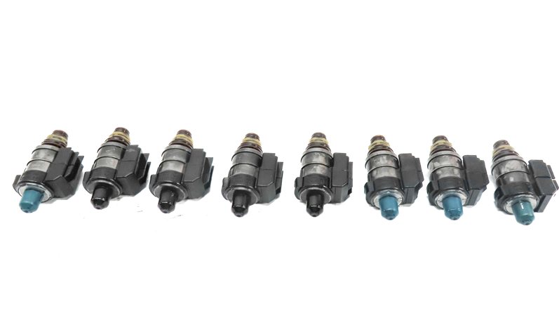 Thumbnail 5: 04-18 MERCEDES C CL E GL G ML S SLK 722.9 TRANSMISSION VALVE BODY SOLENOID SET-8