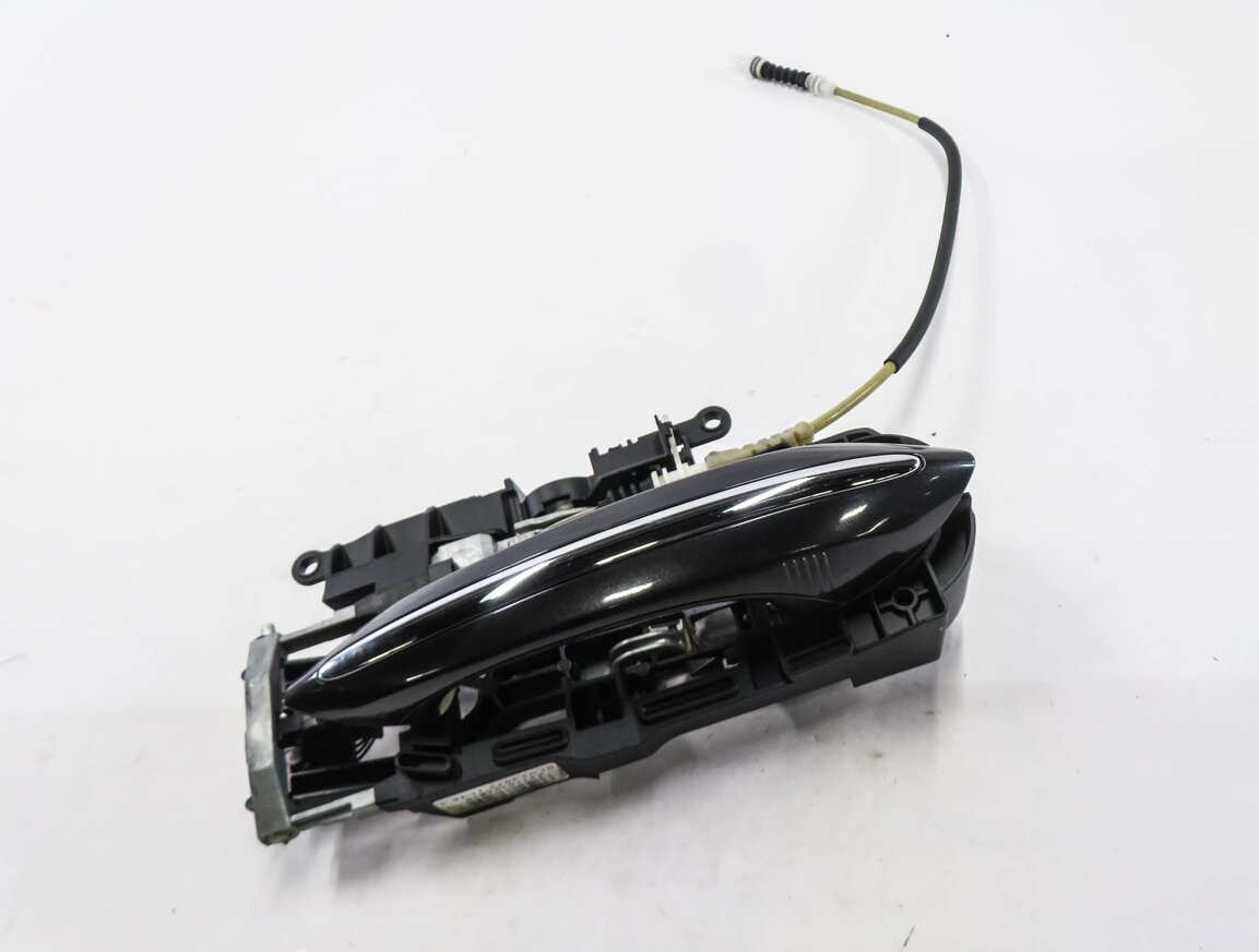 09-18 BMW 528i 535i 550i 740i 750i 760i RIGHT FRONT COMFORT DOOR HANDLE (GRAY)