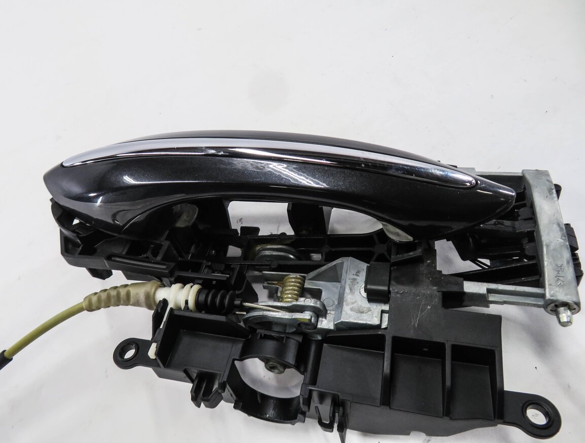 Thumbnail 3: 09-18 BMW 528i 535i 550i 740i 750i 760i RIGHT FRONT COMFORT DOOR HANDLE (GRAY)