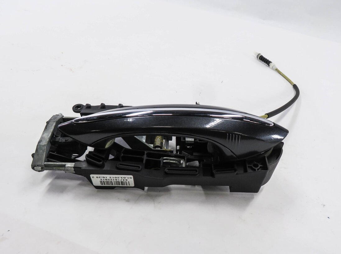 Thumbnail 2: 09-18 BMW 528i 535i 550i 740i 750i 760i - RIGHT REAR COMFORT DOOR HANDLE (GRAY)