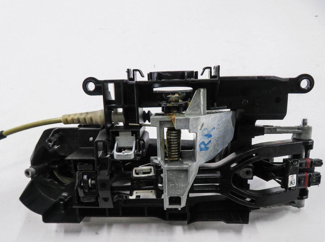 Thumbnail 4: 09-18 BMW 528i 535i 550i 740i 750i 760i - RIGHT REAR COMFORT DOOR HANDLE (GRAY)