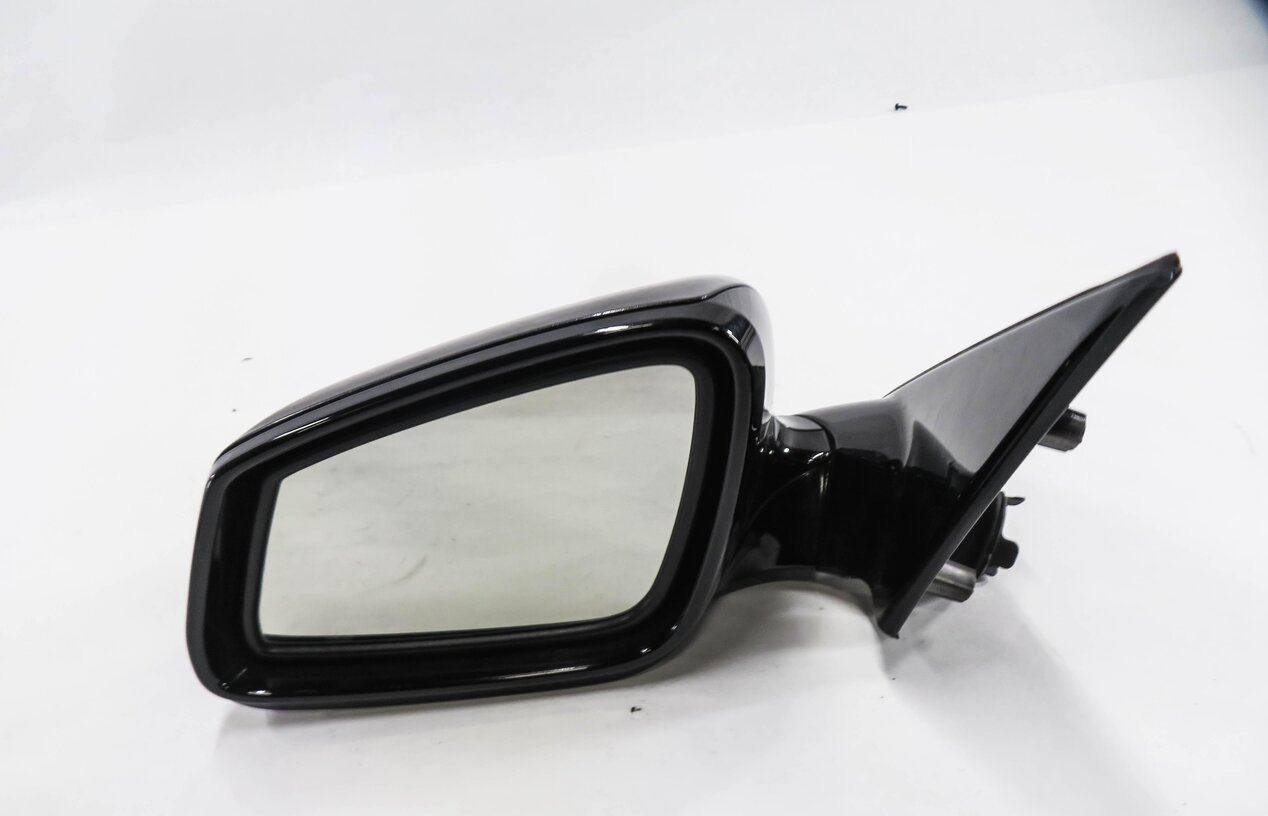 2012-2013 BMW 528i 535i 550i (F10) LEFT P-FOLD MEM AUTODIM MIRROR (GRAY / GLOSS)