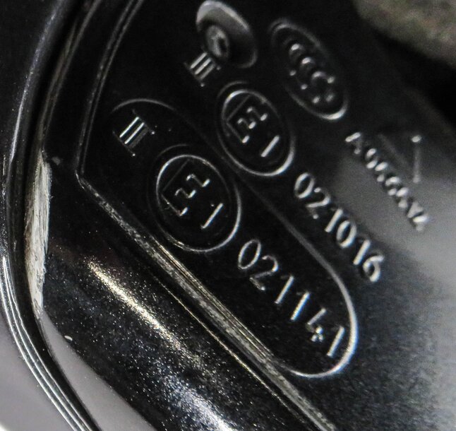 Thumbnail 5: 2012-2013 BMW 528i 535i 550i (F10) LEFT P-FOLD MEM AUTODIM MIRROR (GRAY / GLOSS)
