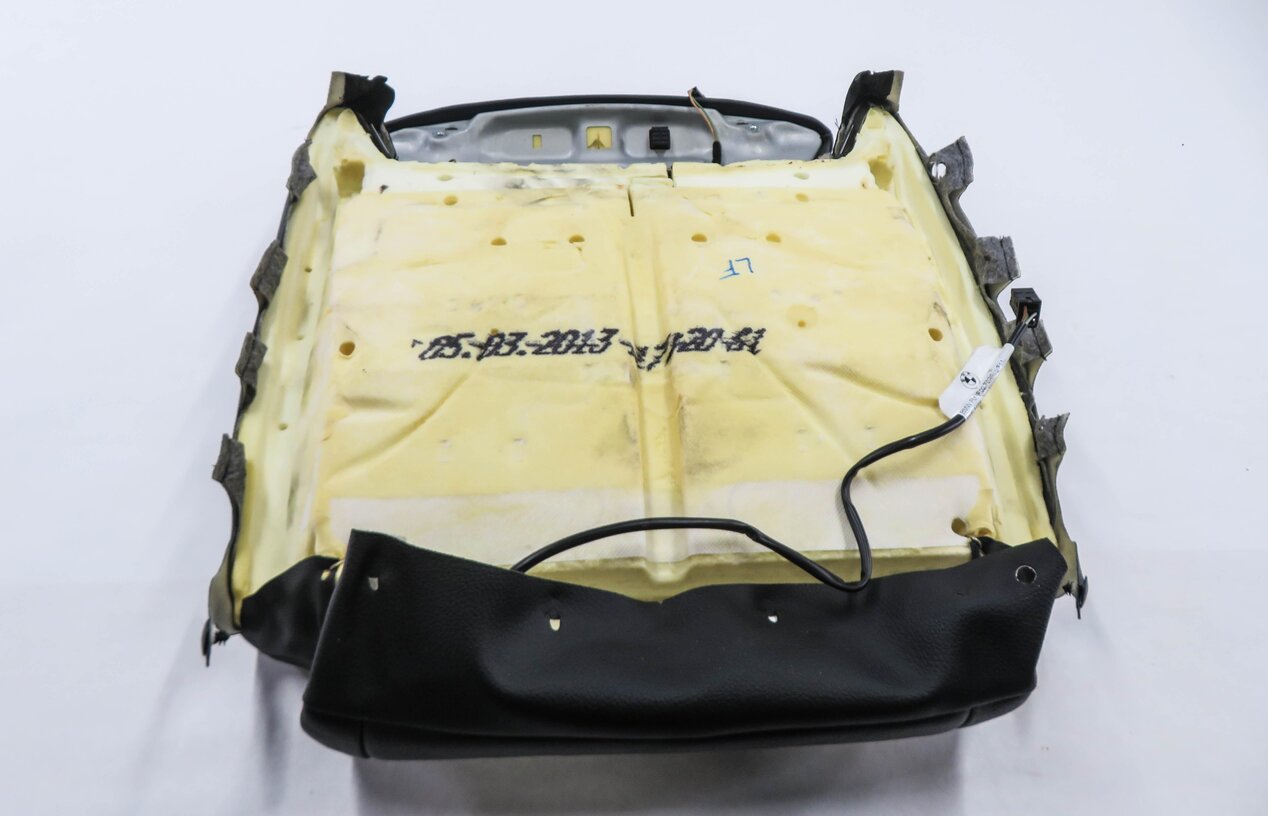 Thumbnail 5: 2013 BMW 535i (F10) DRIVER - LOWER BOTTOM HEATED SEAT CUSHION (BLACK LEATHER)
